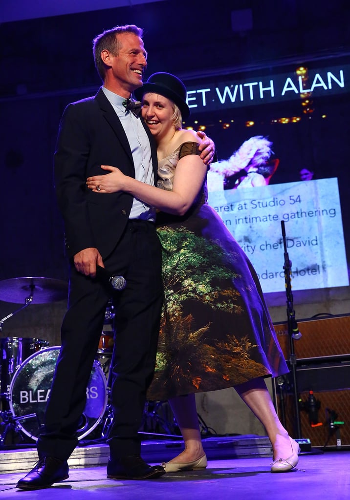 Lena Dunham and Spike Jonze cohosted the Lowline Anti-Gala Benefit Dinner in NYC on Wednesday.