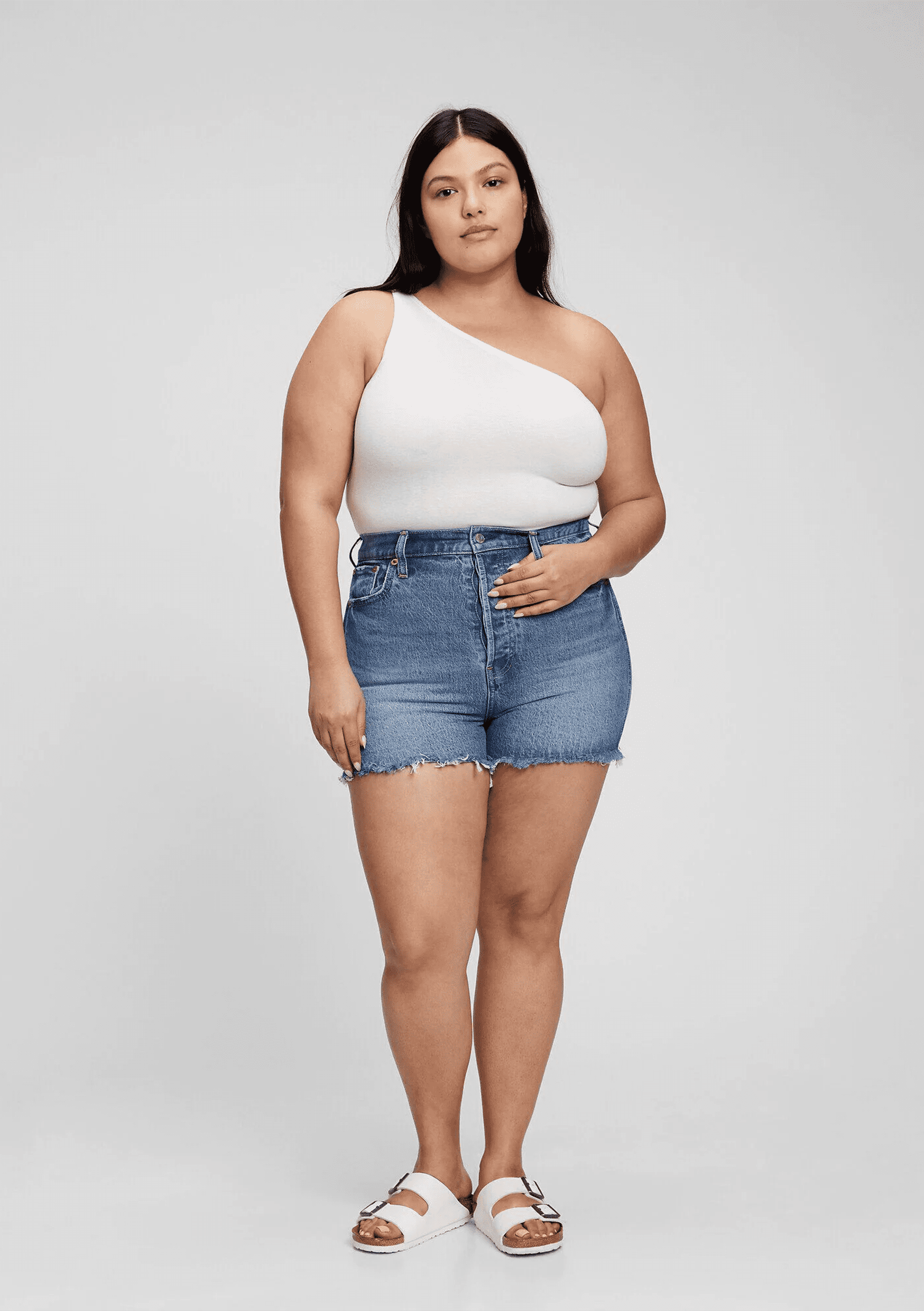 Denim sales shorts trend