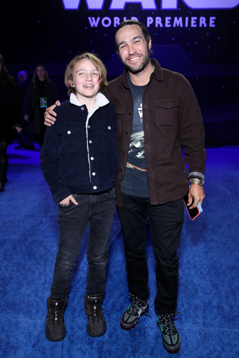 Bronx Wentz and Pete Wentz at the Star Wars: The Rise of Skywalker Premiere in LA