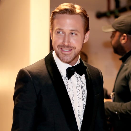 Ryan Gosling Reacting to Emma Stone's 2017 Oscars Speech