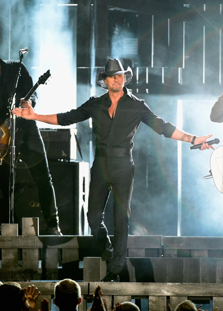 Faith Hill and Tim McGraw at the CMA Awards 2016