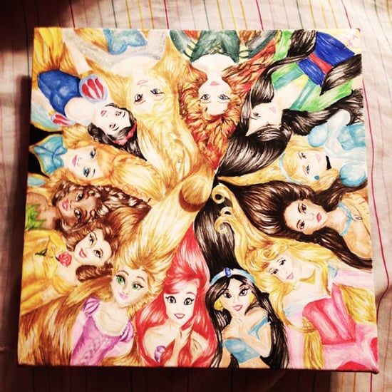 Disney Princess Graduation Caps