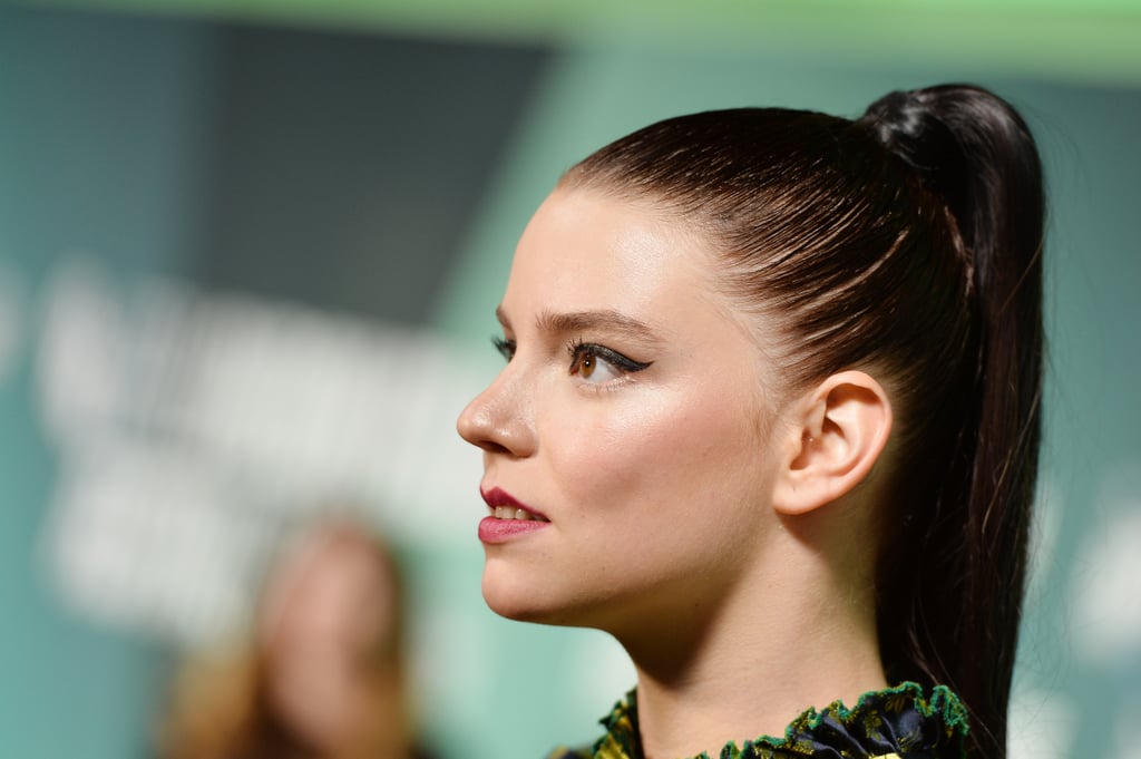 Anya Taylor-Joy's High Ponytail, 2017