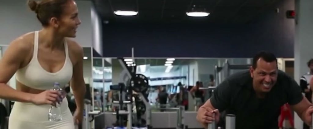 "Motivate Your Damn Self:" Watch J Lo and ARod Work Out Like a True Power Couple