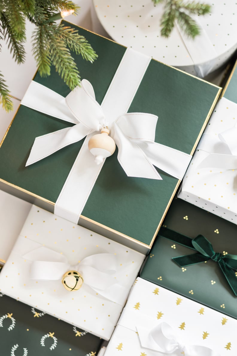 Green Gift Wrapping Trio