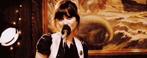 And of course, Zooey brings it too.