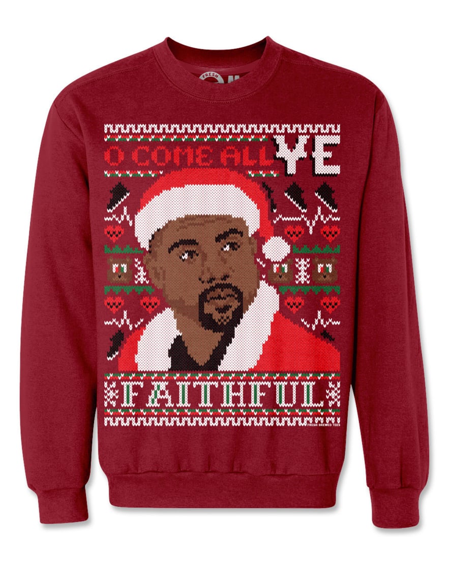 Kim and Kanye West Ugly Christmas Sweaters | Fashion