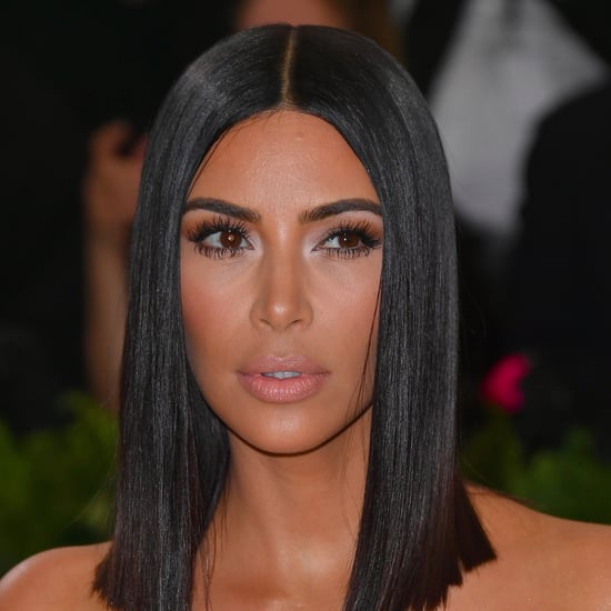 Kim Kardashian Hair Makeup at the Met Gala 2017