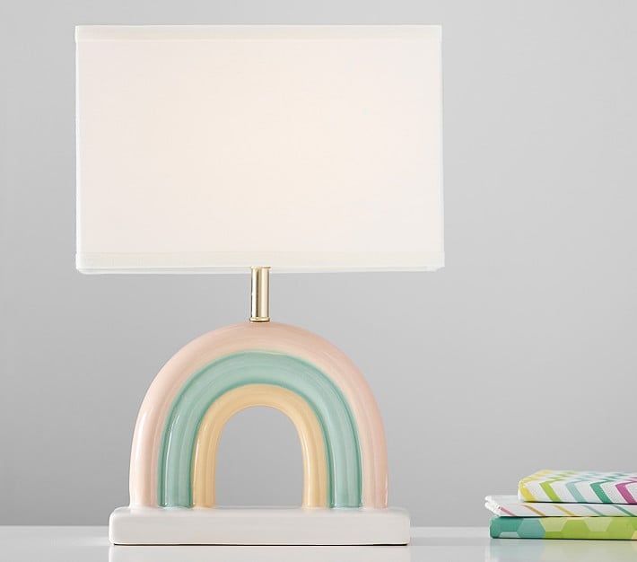 Pottery Barn Kids Ceramic Rainbow Lamp