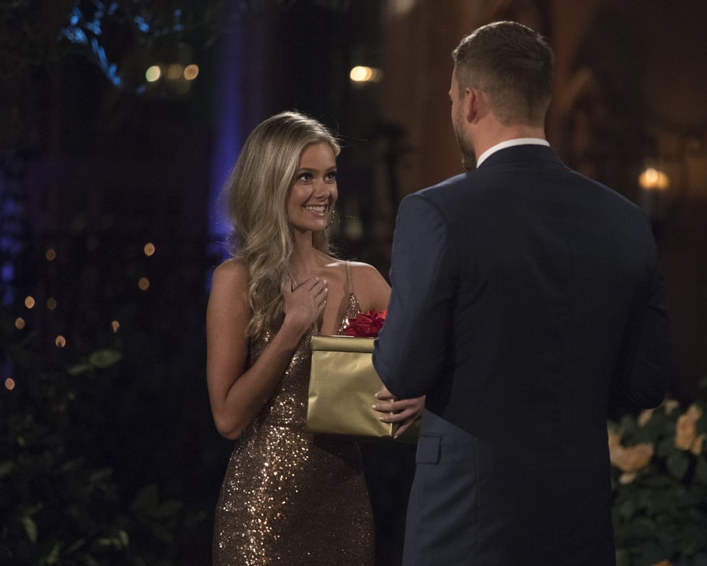 Hannah Gs Boxed Surprise Limo Entrances On Colton Underwoods Season Of The Bachelor