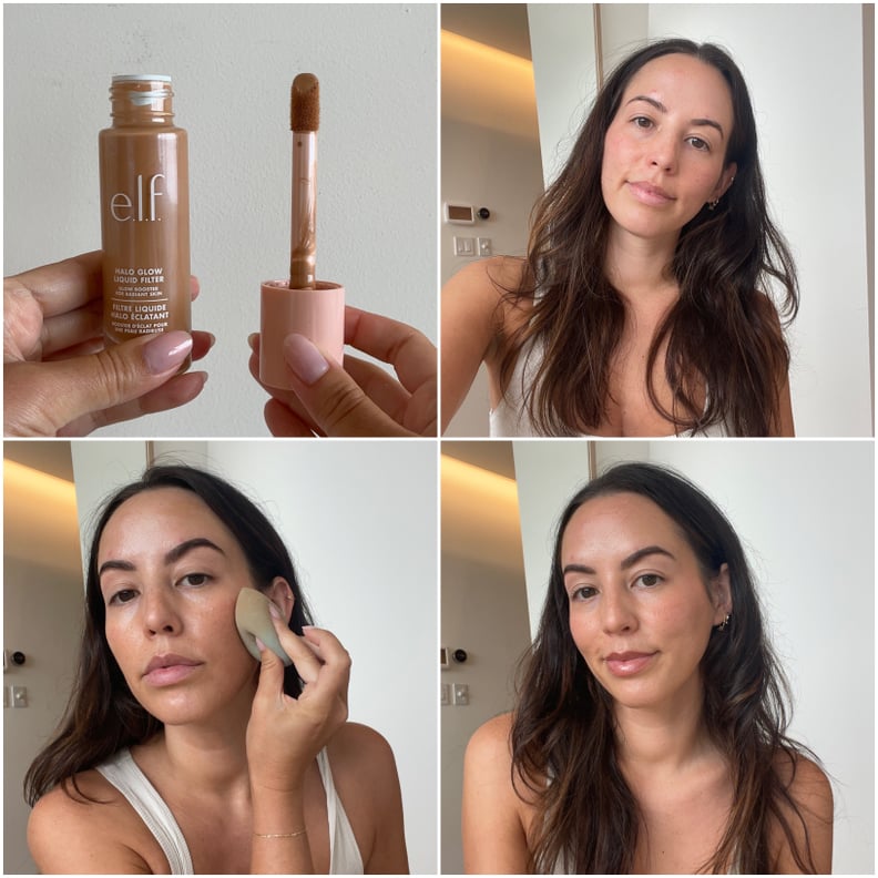 e.l.f. Cosmetics Halo Glow Liquid Filter Review: GLAMOUR Tries