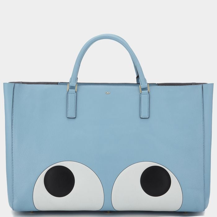 Anya Hindmarch Big Eyes Tote | What to Wear to Fashion Week Spring 2015 ...