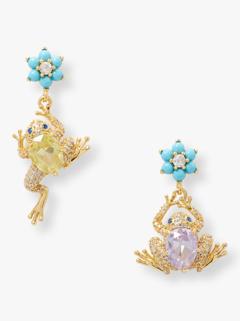 Kate Spade New York Nature Walk Frog Drop Earrings