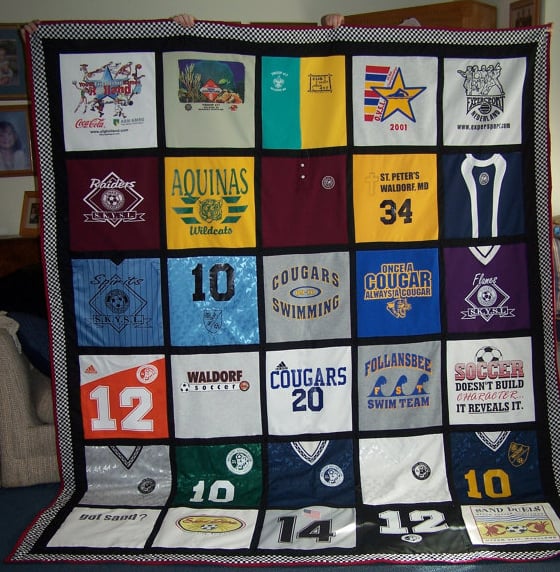 Custom T-Shirt Quilt