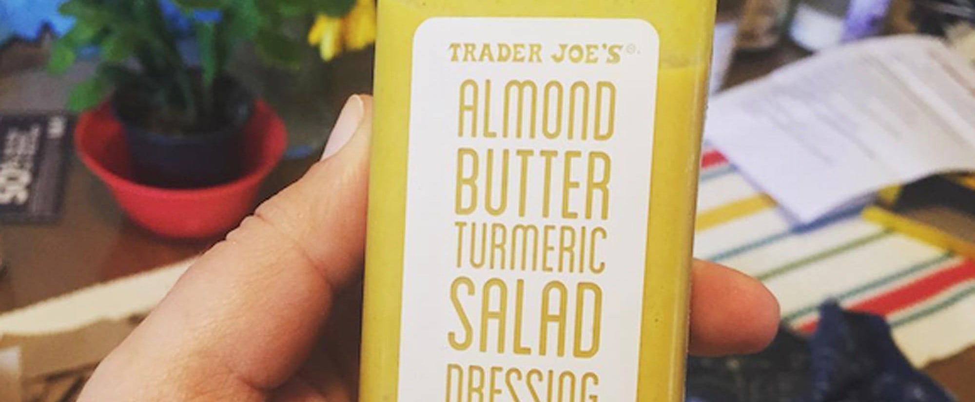 Trader Joe S Almond Butter Turmeric Salad Dressing Popsugar Fitness Uk In stock on february 12, 2021. popsugar uk