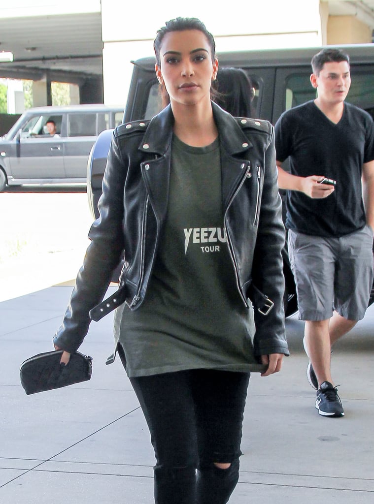Kim Kardashian headed out for an LA shopping trip on Tuesday.