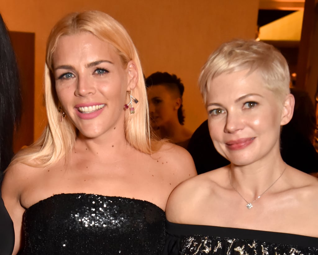 Michelle Williams & Busy Philipps at 2018 Globes Afterparty