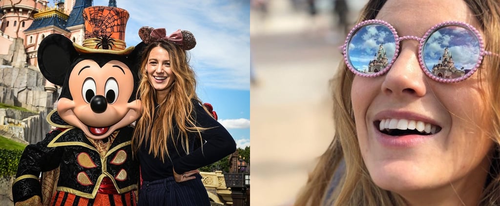 Blake Lively Pink Chanel Sunglasses in Disney 2018
