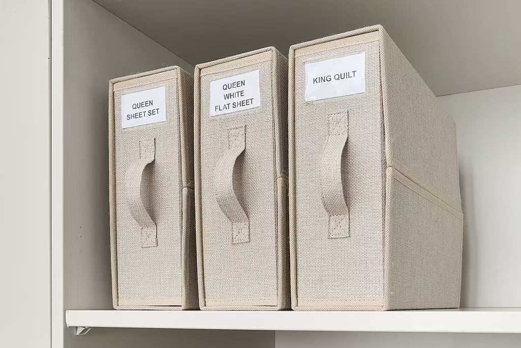 Neat and Tidy Linen Storage