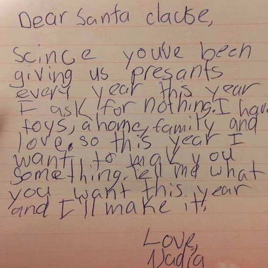 Girl's Letter to Santa Asking For Nothing