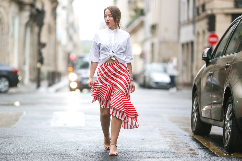 Beat the heat — and turn a few heads — with an asymmetrical skirt.
Beat the heat — and turn a few heads — with an asymmetrical skirt.