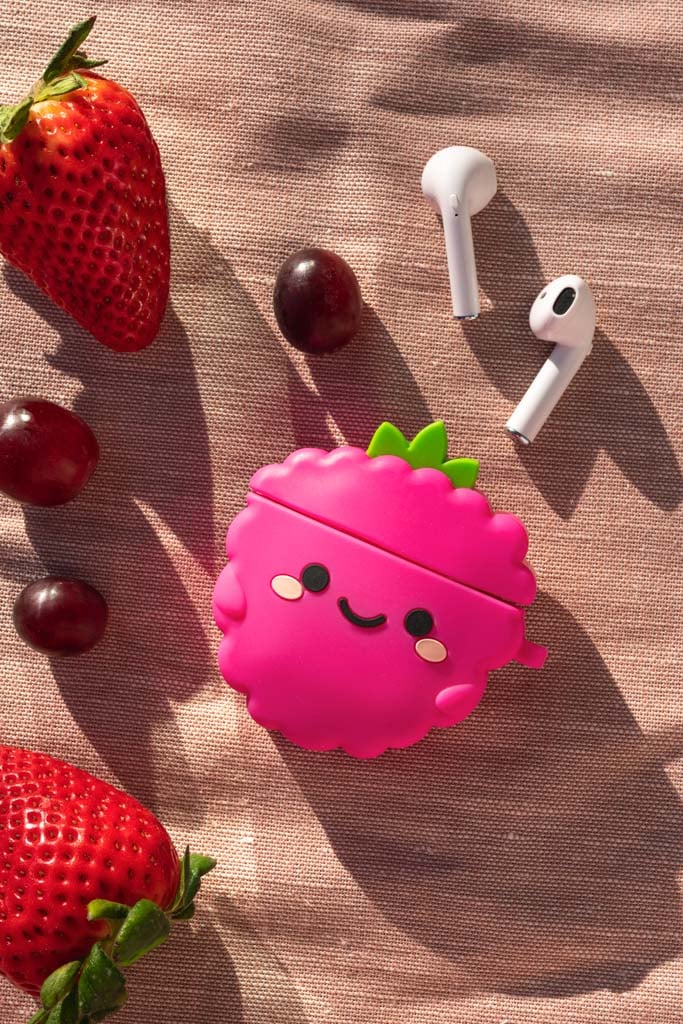 A Fun Airpod Case For Teenagers: Smoko Perry Raspberry Airpod Case