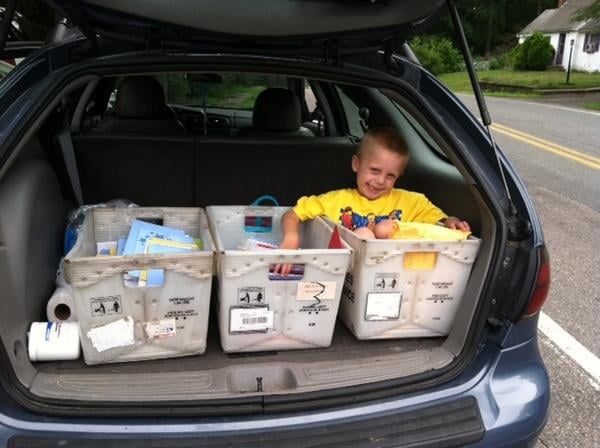 By the Monday before his birthday, Danny had received around 375 cards and 15 packages filled with gifts. 
"We never thought it would be this big," his mom, Carley Nickerson, told the local paper. "It's very crazy."
Source: Twitter user TheSunChronicle