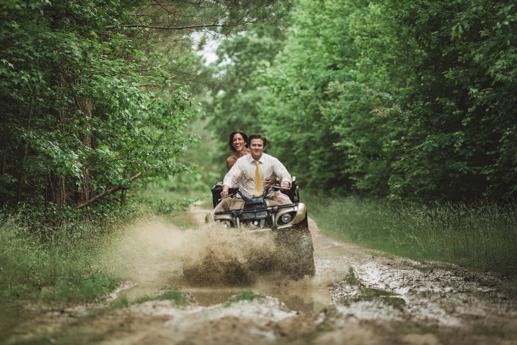 Muddy Trash-the-Dress Shoot