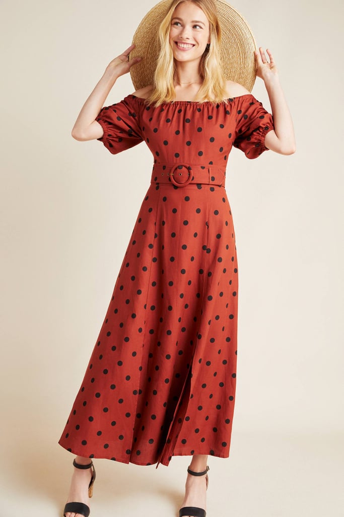 Lucienne Off-the-Shoulder Maxi Dress