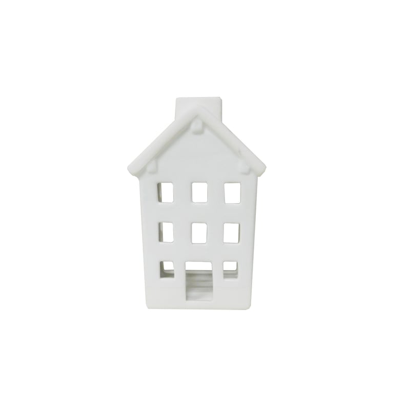 Ceramic House Tea Light Holder