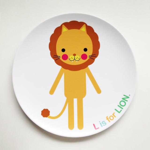 Lion Dress Up Plate