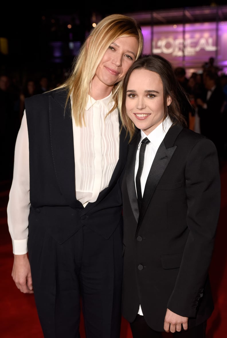 Ellen Page and Samantha Thomas