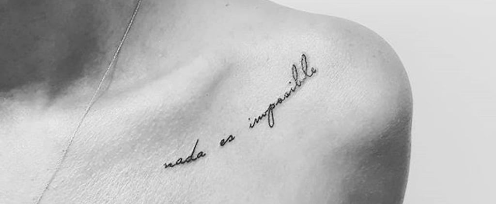 Tattoos in Spanish
