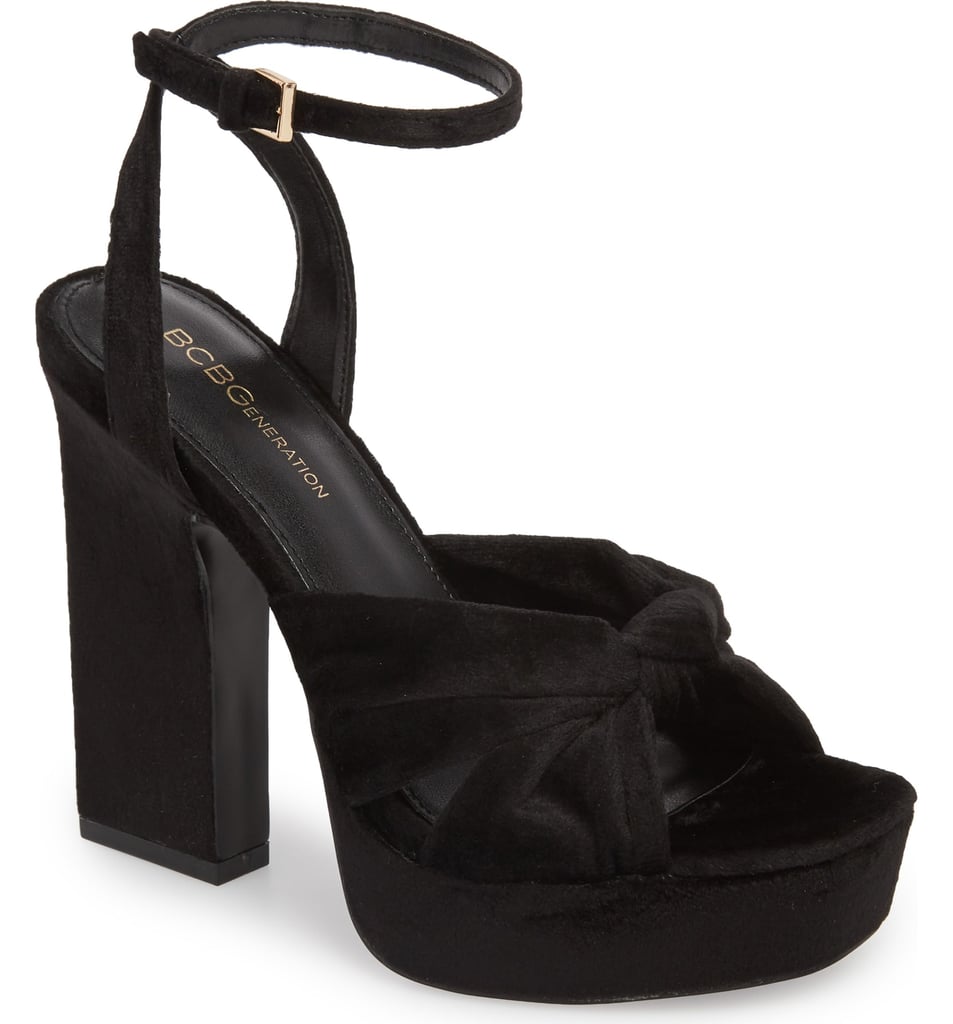 Our Pick: BCBG Chiara Platform Sandal | Hailey Baldwin's Sexy Shoes ...