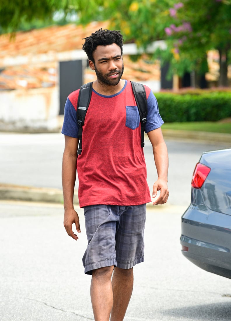 Donald Glover Rocks Tiny Shorts in NYC, Flexing Muscular Legs