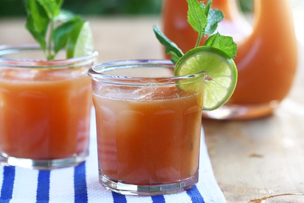 Mocktail Recipe: Peach Limeade