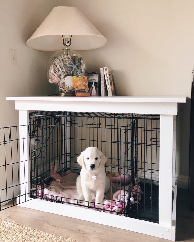 homemade dog crate ideas