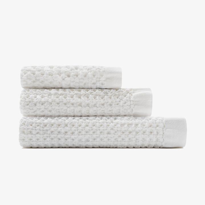 Waffle Towels: Onsen Bath Towel Set
