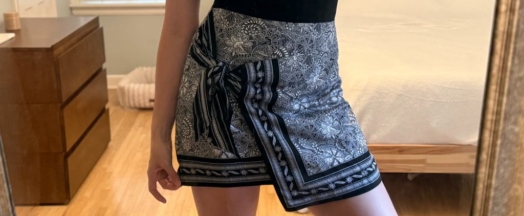 Loft Deco Mini Wrap Skirt Review With Photos