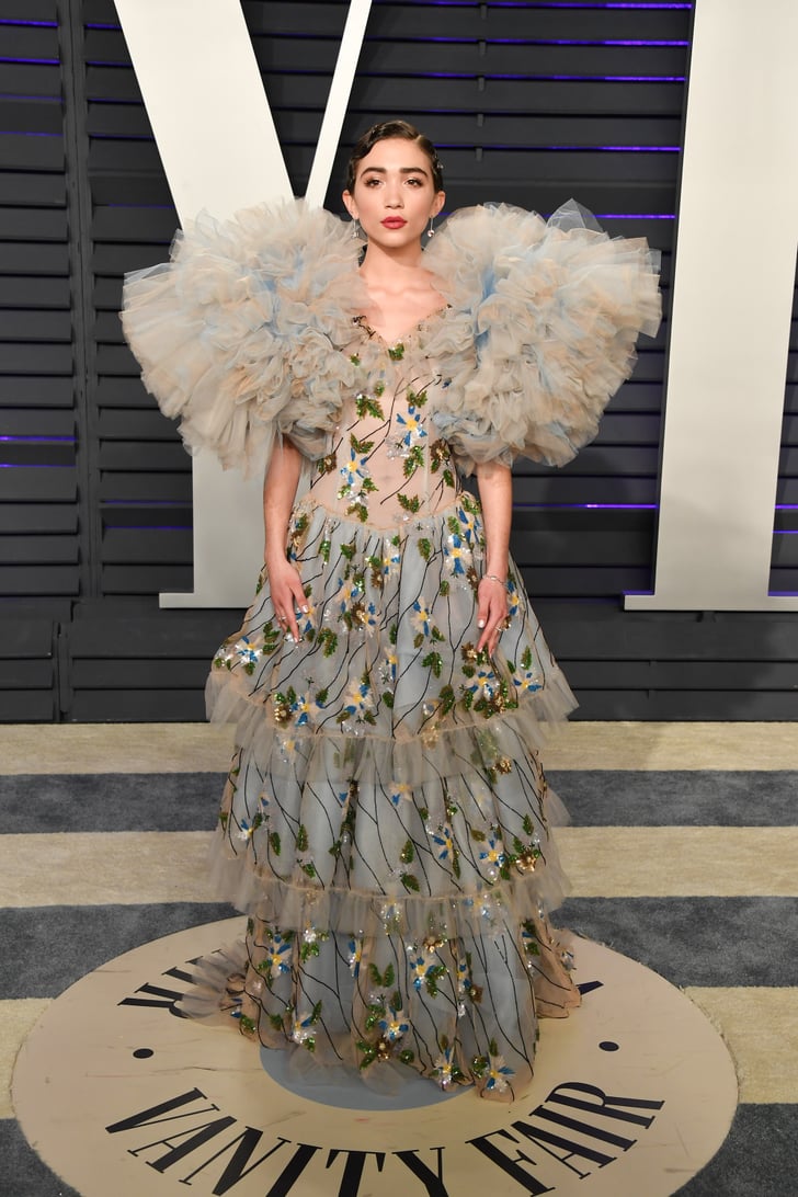 Rowan Blanchard at the 2019 Vanity Fair Oscars Party