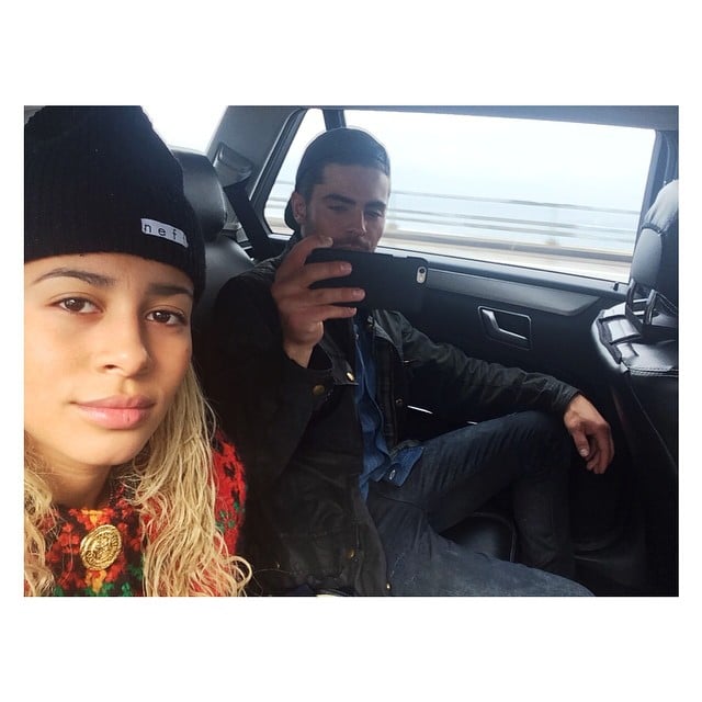 Looks like their travels back in October also took them to Scandinavia. Sami captioned this picture with, "That one time in Sweden."