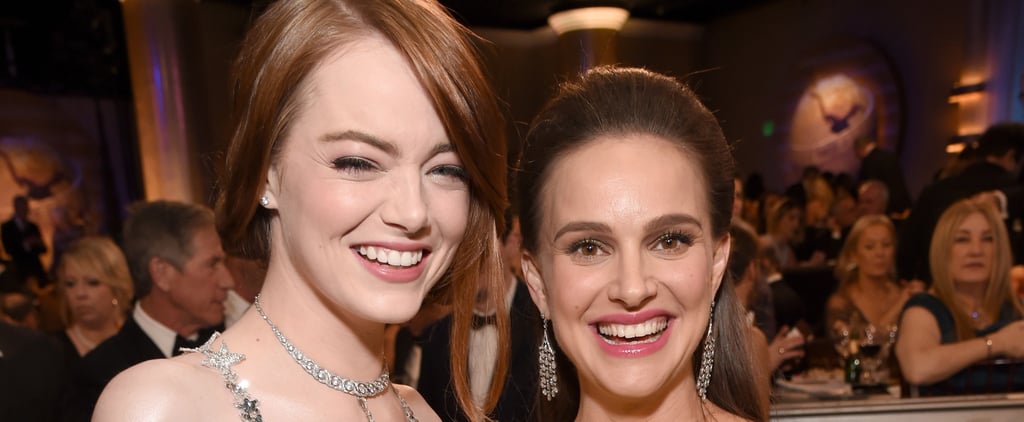 Pictures of Natalie Portman at the 2017 Golden Globe Awards
