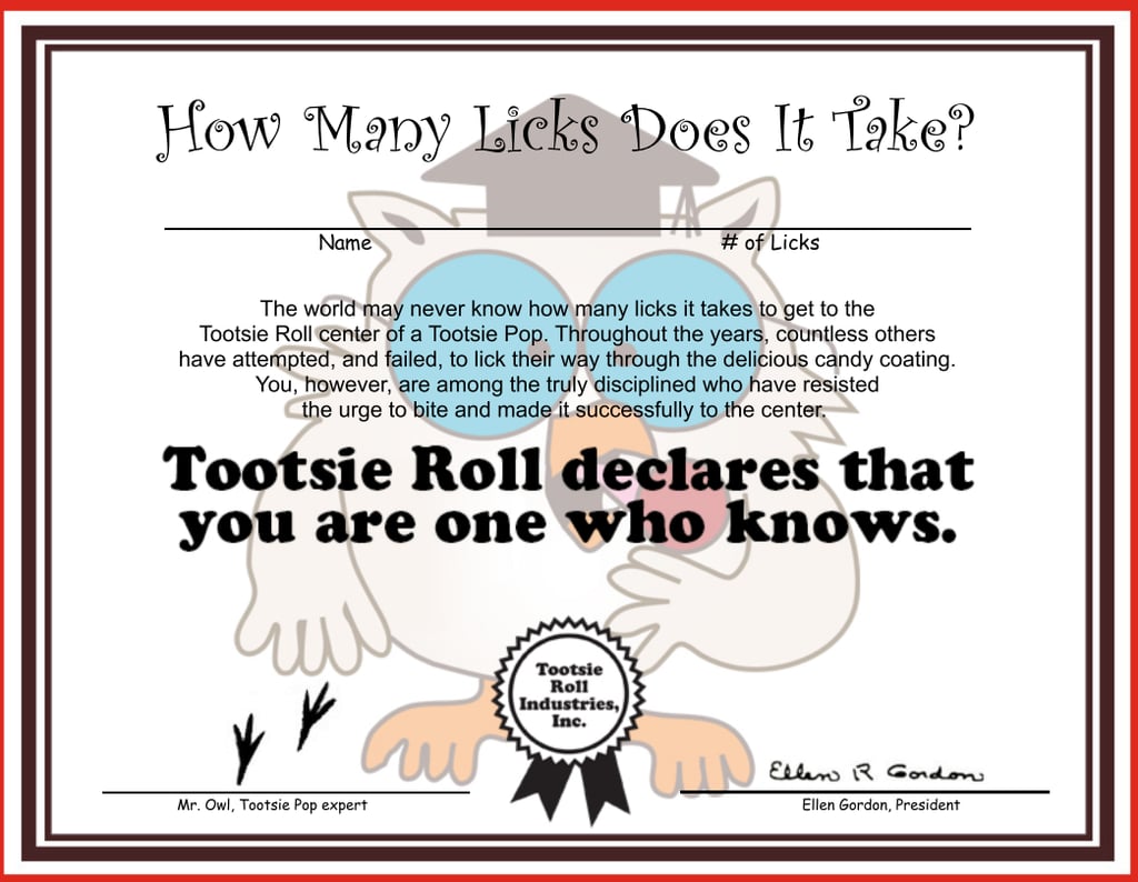 Tootsie Rolls – Mr. Bulky's Foods