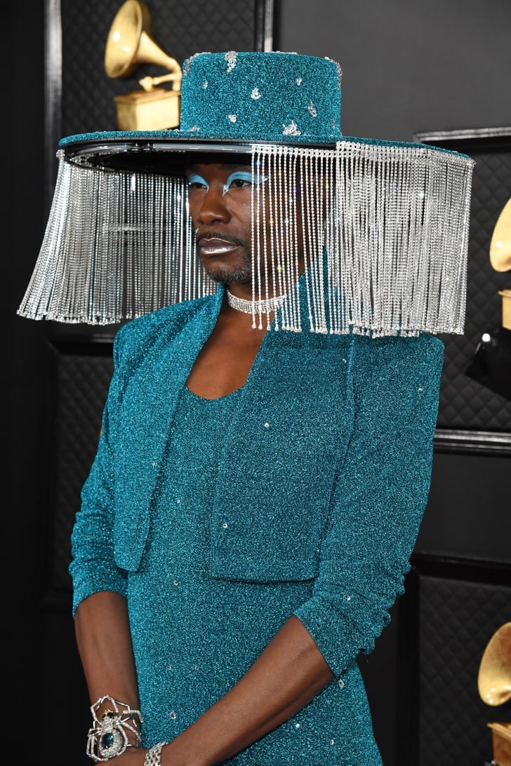 Billy Porter's Fringed Grammys Hat Has Fuelled a New Meme