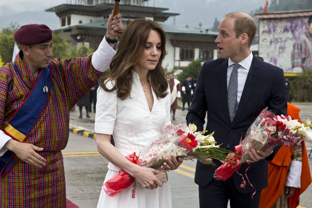 Kate Middleton and Prince William at the Taj Mahal 2016