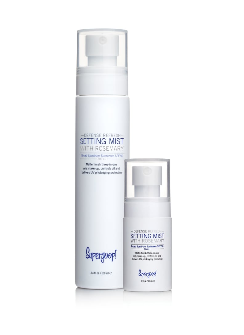 Supergoop! Defense Refresh Setting Mist SPF 50 Home & Away Duo