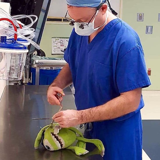 Doctor Operates on Stuffed Animal to Make a Boy Feel Better