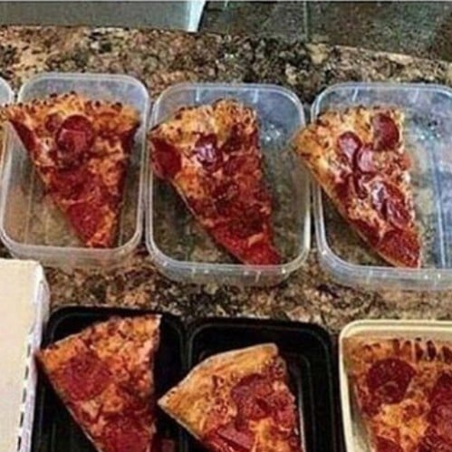 Jillian Michaels's Pizza Meal Prep on Instagram