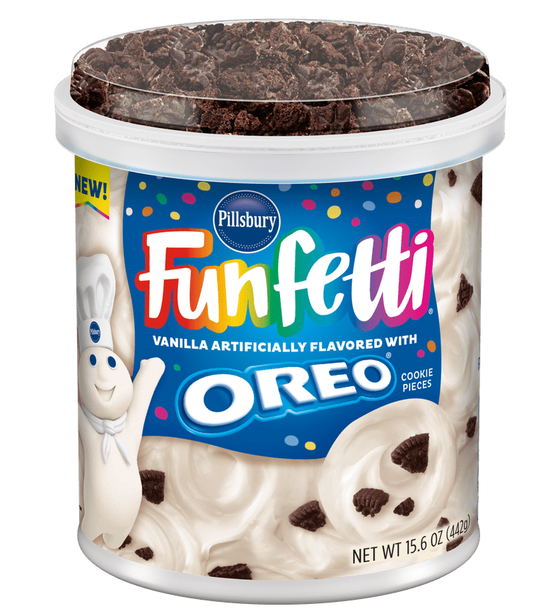 Funfetti Vanilla Frosting With Oreo