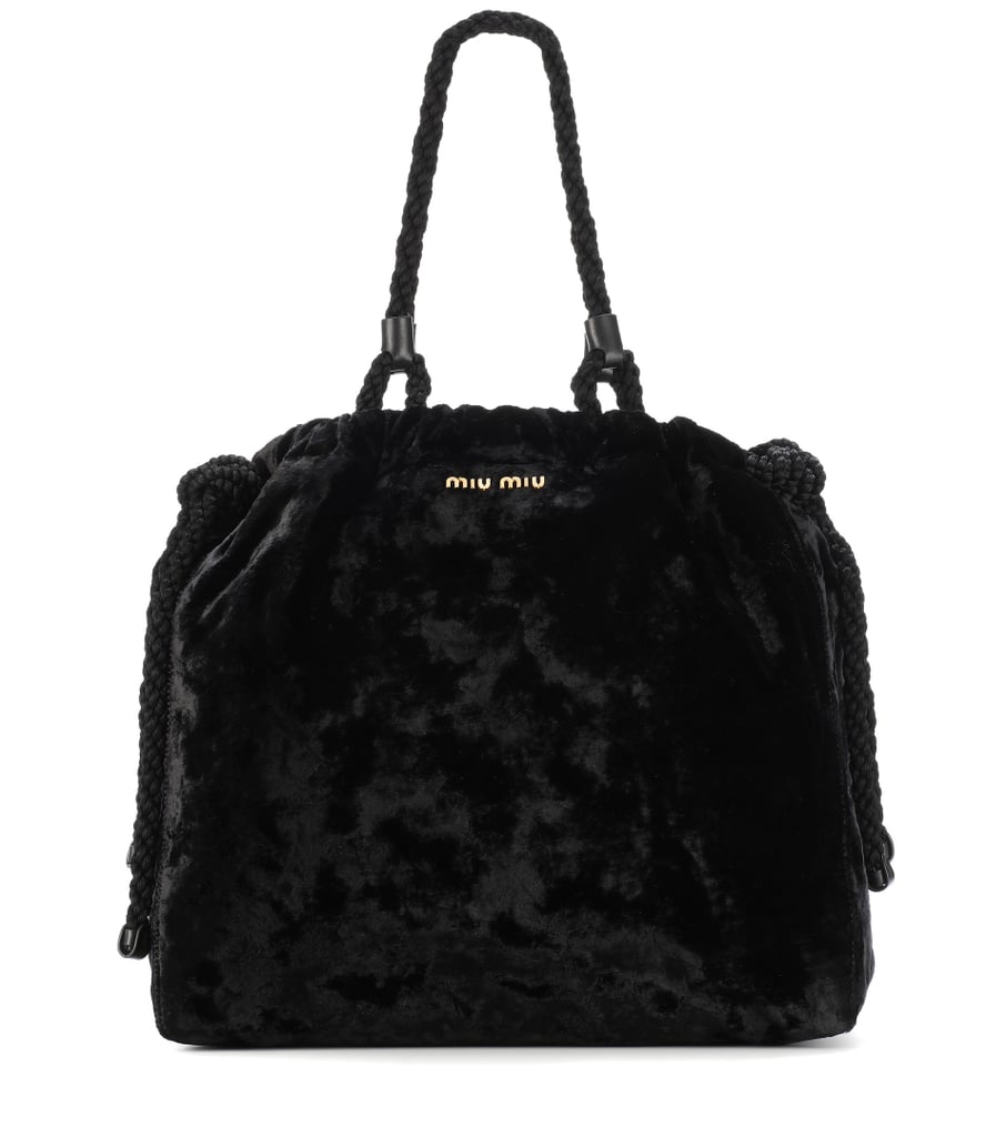 Throw on this Miu Miu Velvet Tote ($1,220) with every outfit for an instant and ultraglamorous upgrade.